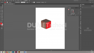 Cara Membuat Objek Berbentuk Dadu Dengan Mengunakan Adobe Illustrator
