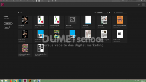 Cara Cepat Menseleksi Semua Teks Pada Software Adobe Indesign