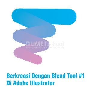 Berkreasi Dengan Blend Tool #1 Di Adobe Illustrator