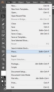 Cara Memberi Efek Seperti Kaca pada Gambar di Adobe Illustrator