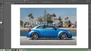 Cara Memberi Efek Seperti Kaca pada Gambar di Adobe Illustrator