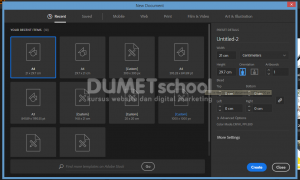 Cara Memasukan Desain Tabel Kedalam Software Pengolah Gambar Adobe Illustrator