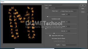 Cara Memberikan Efek Api Pada Teks Dengan Menggunakan Adobe Photoshop