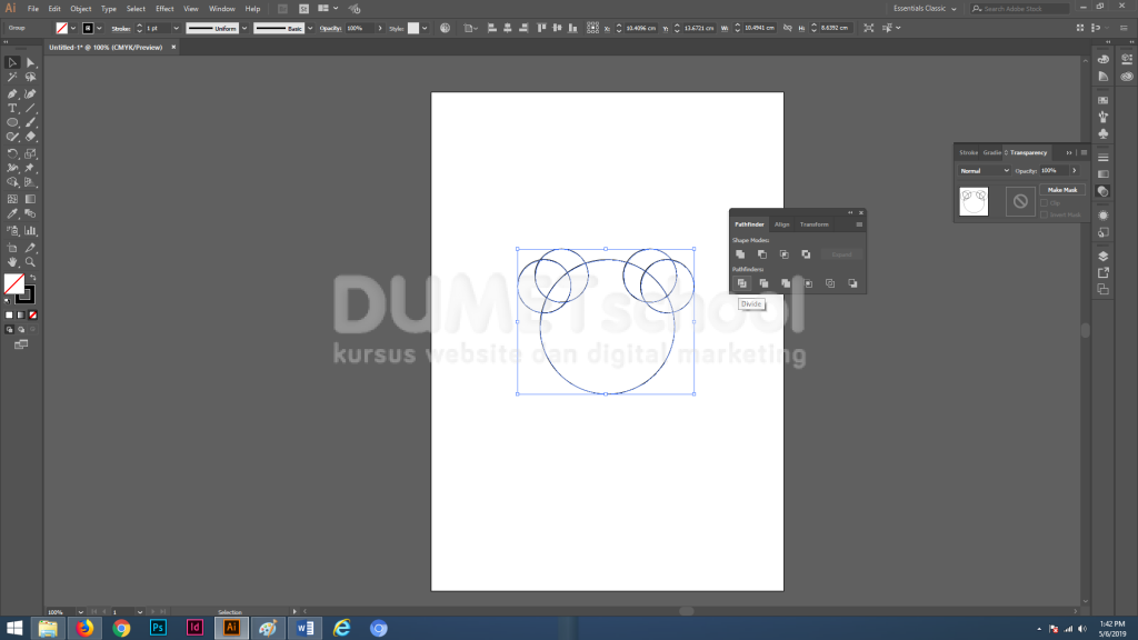 Cara Membuat Karakter Binatang Pada Software Pengolah Gambar Adobe Illustrator