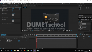 Memberikan Efek Waves Pada Objek di Adobe After Effect Part2