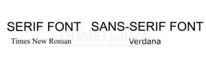 Mengenal Jenis-jenis Font untuk Design