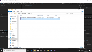 Cara Merubah Hasil Motion Graphic Menjadi File Adobe Photoshop