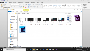 Cara Merubah Hasil Motion Graphic Menjadi File Adobe Photoshop
