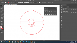 Cara Membuat Bola Pokemon Sederhana dengan Menggunakan Adobe Illustrator Part2
