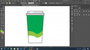 Cara Sederhana Membuat Icon Cup Starbucks Dengan Illustrator Part 2