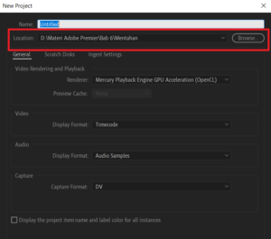 Langkah Pertama Memulai Pengeditan Video di Adobe Premiere Pro