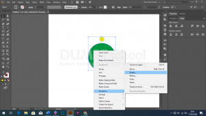 Menduplikasi Objek Melingkar di Adobe Illustrator