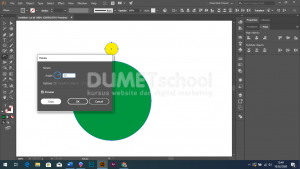 Menduplikasi Objek Melingkar di Adobe Illustrator