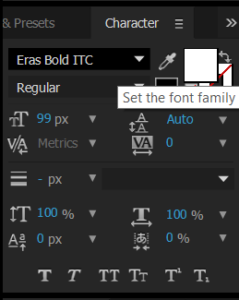 Cara Membuat Teks dan Mengaturnya di Adobe After Effect