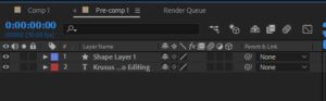 Cara Mengedit Pre-compose di Adobe After Effects
