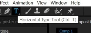 Cara Clipping Mask Foto kedalam Teks di Adobe After Effect