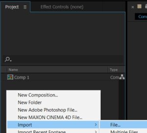 Cara Clipping Mask foto di Adobe After Effect