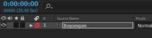 Cara Membuat Teks Memiliki Bayangan atau Drop Shadow di Adobe After Effects