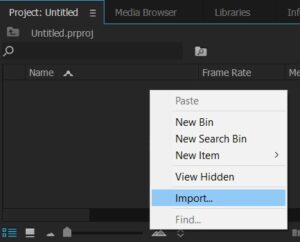 Cara Menggunakan Capture Video di Adobe Premier Pro