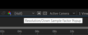 Down Sample Factory Popup untuk Meringankan Priview Video di Adobe After Effects