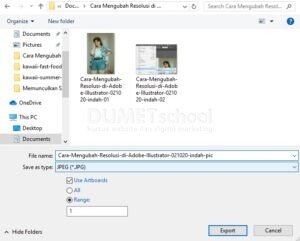 Cara Mengubah Resolusi di Adobe Illustrator