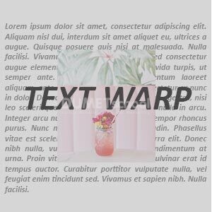 Kursus Desain Grafis Online Menggunakan Text Warp di Adobe Indesign
