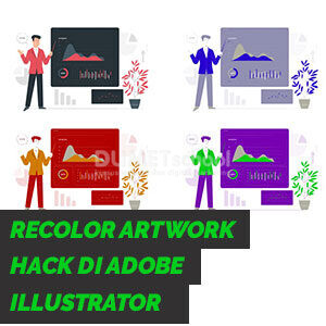 Recolor Artwork Hack di Adobe Illustrator