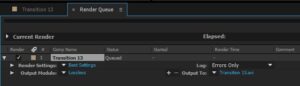 Cara Merender di Adobe After Effect