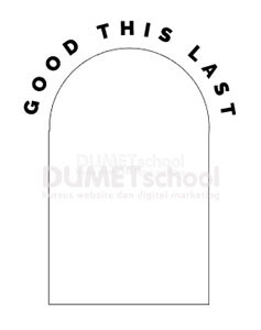 Membuat Text Melengkung Menggunakan Shape di Illustrator