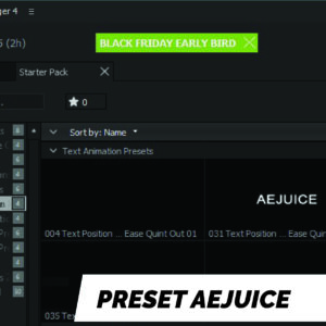 Cara Membuat Text Animasi Secara Cepat di After Effect