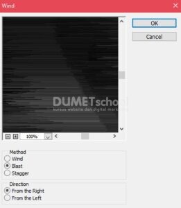 Memberi Efek Wind Pada Gambar di Photoshop