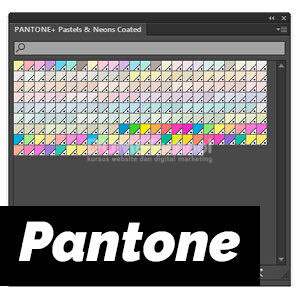 Menampilkan Warna-warna Pantone di Illustrator