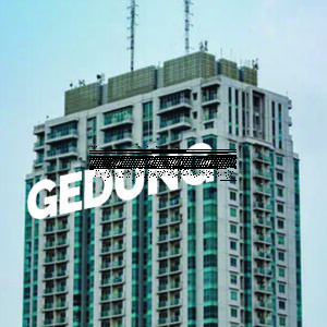 Cara Menggunakan Perspective Text di Gedung