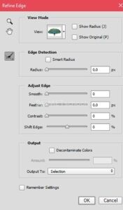Seleksi Gambar Dengan Refine Mask di Photoshop