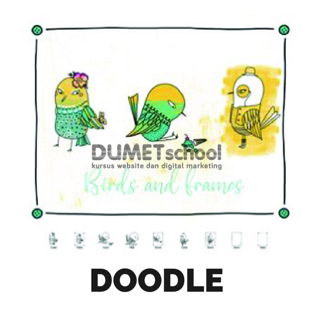 Cara Membuat Doodle Bird di Photoshop Dengan Cepat
