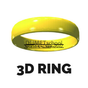 Membuat 3D Berbentuk Cincin di Adobe Photoshop