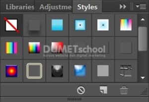 Membuat Dan Menyimpan Style Di Photoshop