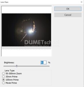 Menambahkan Efek Lens Flare Pada Gambar