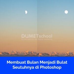 Membuat Bulan Menjadi Bulat Seutuhnya di Photoshop