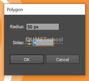 Membuat Fill & Stroke Pada Angka di Illustrator