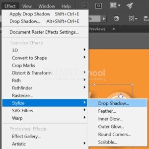 Membuat Fill & Stroke Pada Angka di Illustrator