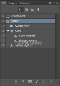 Membuat Objek Masuk ke Dalam 3D di Photoshop