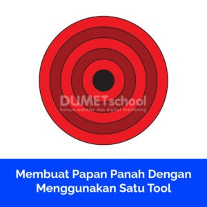 Membuat Papan Panah Dengan Menggunakan Satu Tool