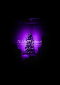 Mengubah Warna Lampu Pohon Natal di Photoshop