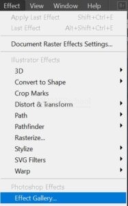 Memberi Efek CrossHatch Pada Gambar di Illustrator