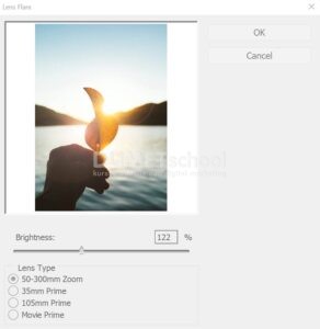 Menambah Sinar Matahari di Adobe Photoshop