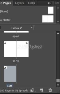 Cara dengan Cepat Menuju Page Paling Akhir Pada Indesign