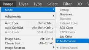 Cara Mengubah Gambar Menjadi Multi Channel di Adobe Photoshop