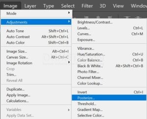 Memperbaiki Gambar dengan Posterize di Photoshop