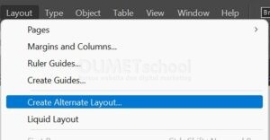 Membuat Alternatif Layout di Adobe Indesign